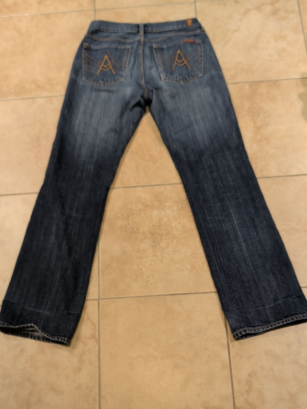 Vintage Y2K 7 For All Mankind A Pocket Bootcut Jeans Size 31